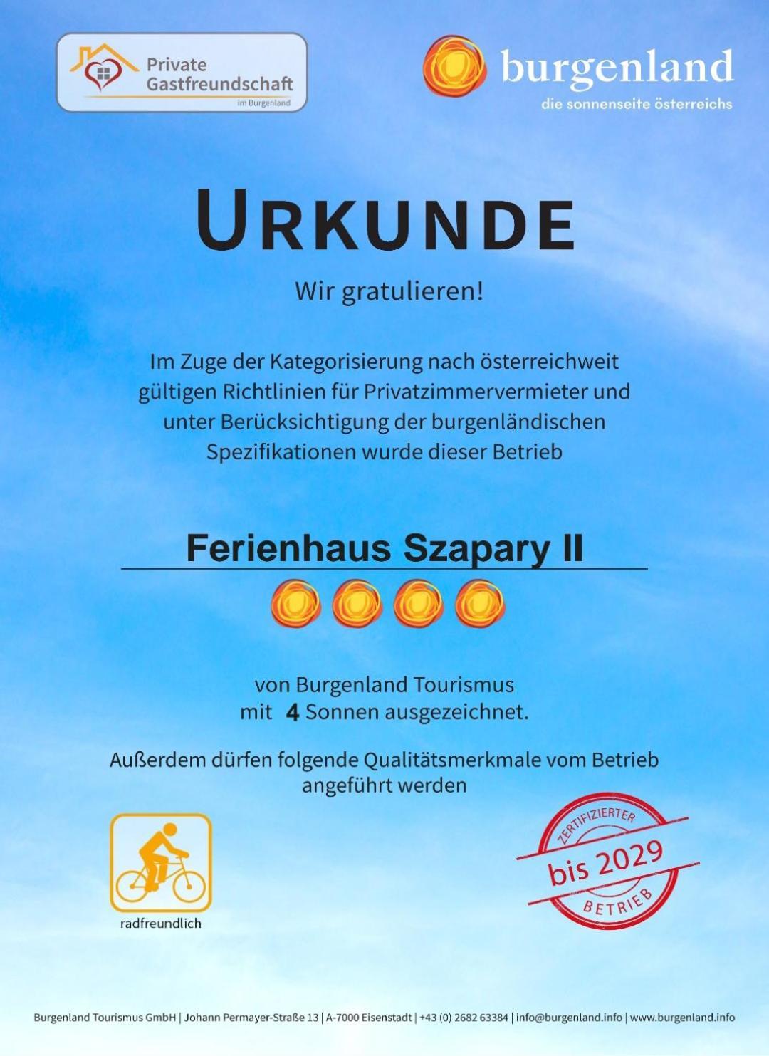 Ferienhaus Szapary II Eisenberg an der Pinka Экстерьер фото
